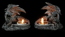 Teelichthalter drachen - teelichthalter,