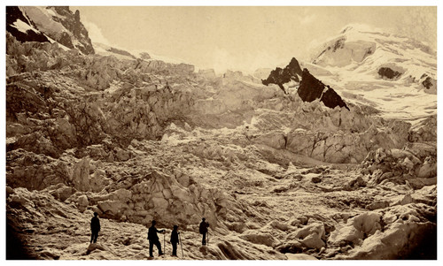 Frankreich glacier des - frankreich,,