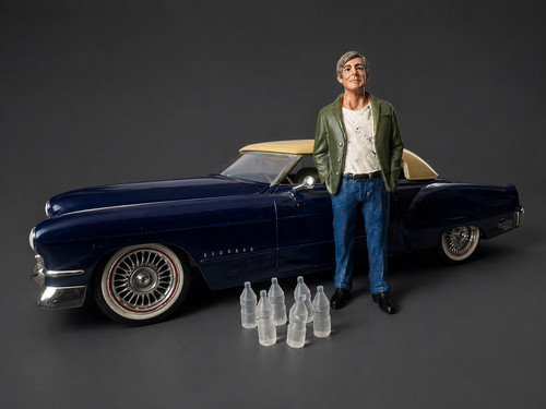 Flaschen set diorama - 1:24,