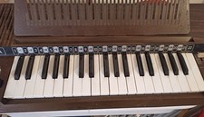Bontempi Orgel Klavier Keyboard braun Notenhalter