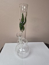 Bong Glas Grünes Design 31cm