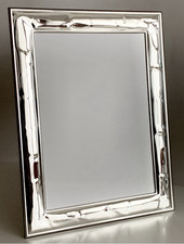 9x13 Foto-/Bilderrahmen massive Auflage 999er Sterling Silber Art. 3/925/213