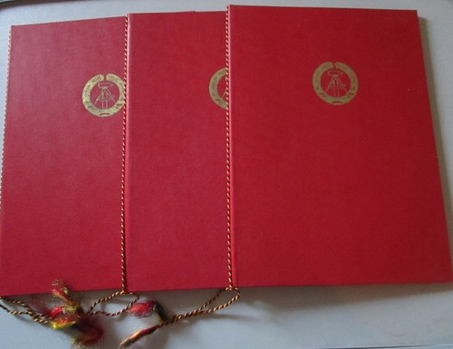 Alte urkundenmappen - alte,