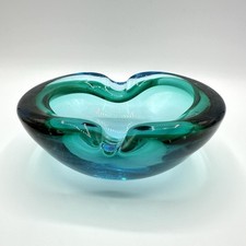 Schwere Schale Schälchen Glas