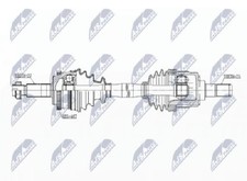 Original NTY Antriebswelle