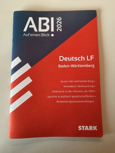 Stark buch abitur 2026 deutsch - stark,