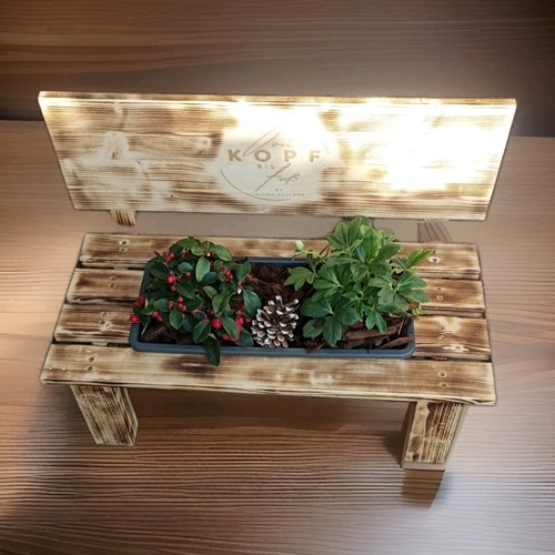 Gartenbank blumenbank mit - blumenbank,