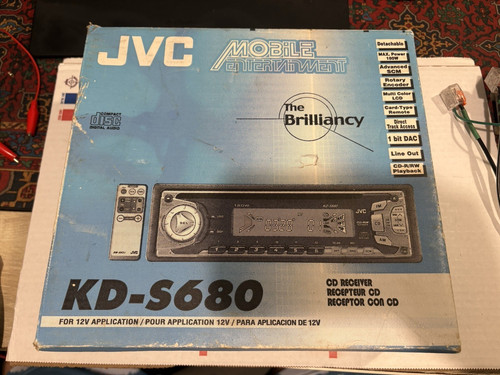 Nos jvc s680 receiver - nos, kd-s680