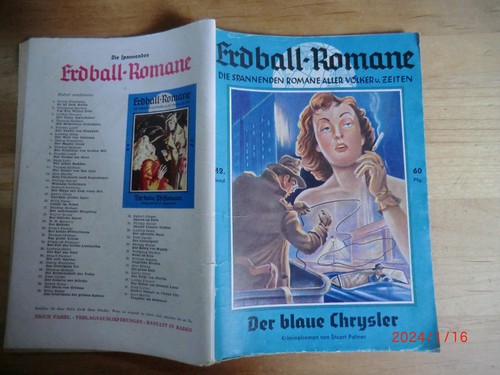 Erdball romane der blaue - ,