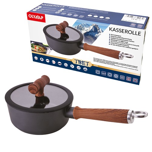 Kasserolle mit deckel und - kasserolle,