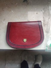 Vintage Jérôme Leplat Echt Leder Portemonnaie