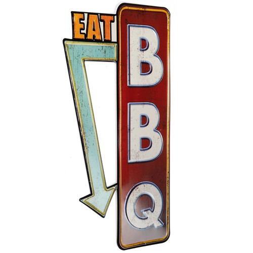 Moritz blechschild eat bbq - moritz,