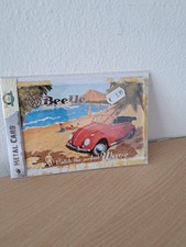 Blechpostkarte 10x14 OVP VW