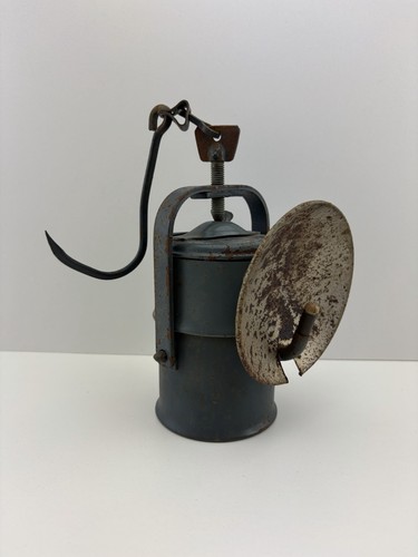 Antike grubenlampe karbidlampe - antike,