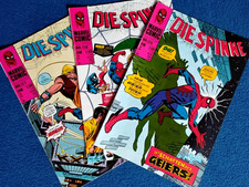 3x DIE SPINNE 🕷 Spider-Man 🕸 Comic Hefte Nr. 127 - 129 • Williams • Zust. 👍