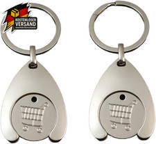 2 Stück Einkaufswagen-Chip