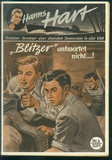Hanns Hart Nr.6 von 1951 - TOP Z1 Seltene ORIGINAL ABENTEUER ROMANHEFT-RARITÄT