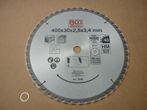 Kreissägeblatt 400 - hm, x