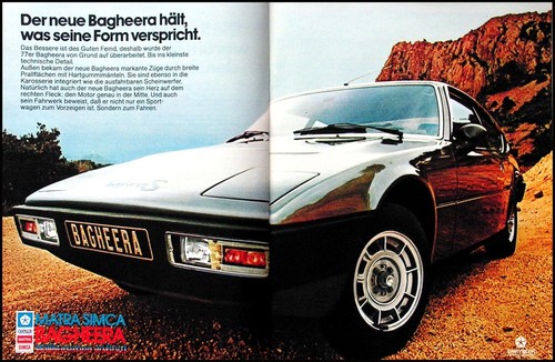 Matra simca bagheera - simca,