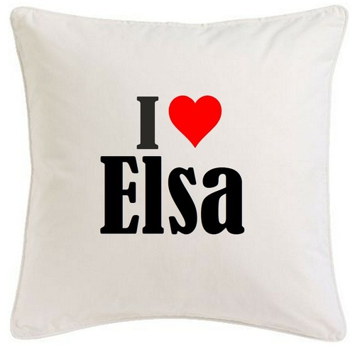 Kissenbezug love elsa - i,