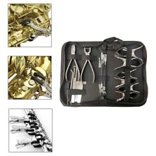 Ersatzteile für Saxophon Reparatur Edelstahl tragbares Set mit 17 Werkzeugen