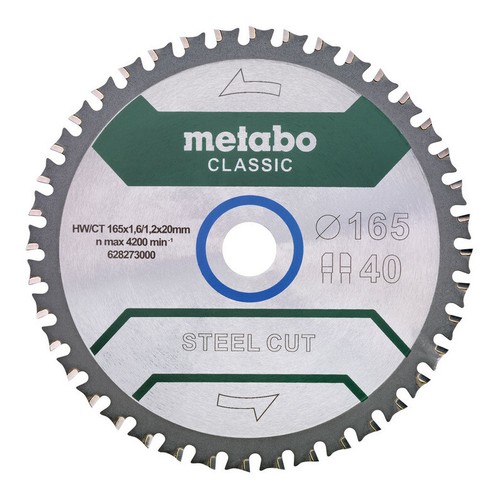 Metabo kreissägeblatt steel - kreissägeblatt, "steel