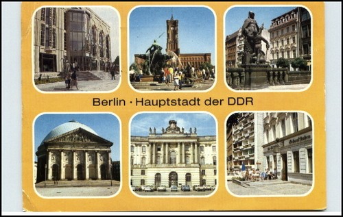 Berlin hauptstadt ddr - hauptstadt, ua