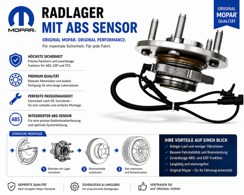 Radlager radnabe vorne - radnabe,