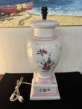 Große -fuß Lampe Steingut