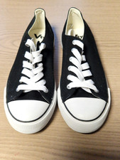 schicke weiß - schwarze   Sneaker - Gr. 38 - Vty von Deichmann - so toll