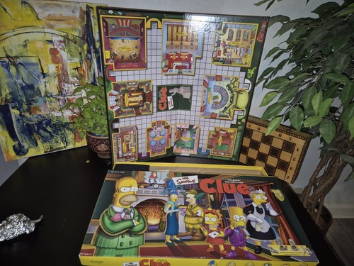 The simpsons cluedo - the,