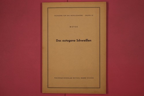 301314 meyer das autogene - 301314,