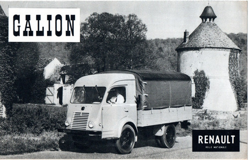 Renault galion lkw prospekt - galion,