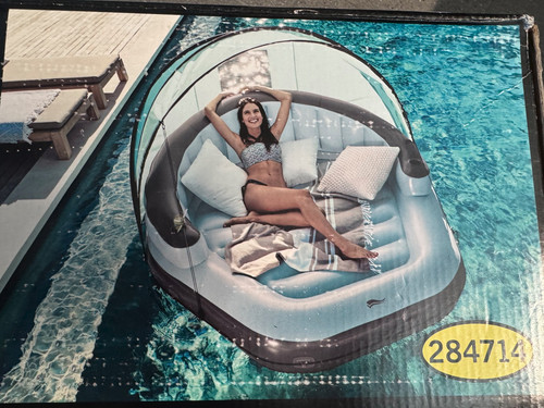 Crivit pool lounge insel - lounge, /