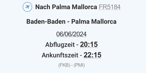 Flugticket baden nach - flugticket,, baden-baden