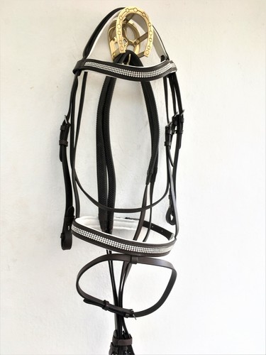 Diamonte leder komfort trense - diamonte,