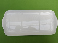 Villeroy & Boch Fiori weiss  . 1 Königskuchenplatte  33 x 15,5 cm .  V&B