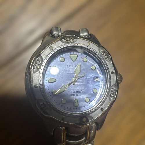 Seiko scuba 200m quarzuhr - seiko,