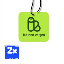 2x „kleinen zeigen“ Duftbaum/Auto Lufterfrischer/New Car