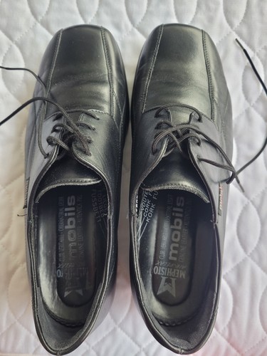 Mephisto leder schuhe schwarz - schuhe,
