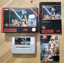Super Star Wars Return Of The Jedi in OVP + Poster - SNES - Super Nintendo ⚡️