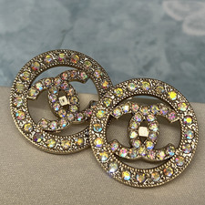 Gold Set 8 Knöpfe Chanel CC