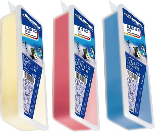 Holmenkol skiwax set - skiwax-set, 3x150g