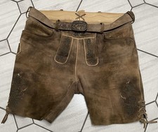 Herren Lederhose kurz