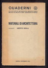 Materiali di architettura