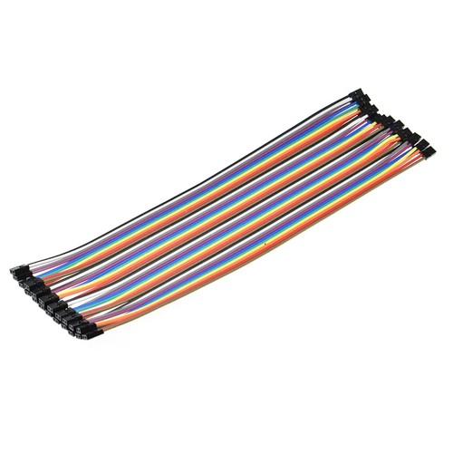 10x pin dupontkabel 0mm - 10x,