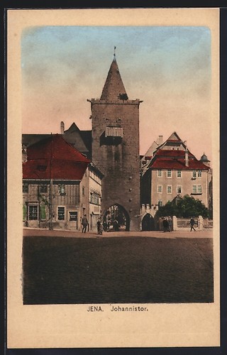 Ansichtskarte jena blick zum - jena,,