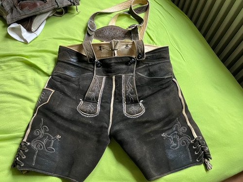 Hirschlederhose säckler - hirschlederhose,
