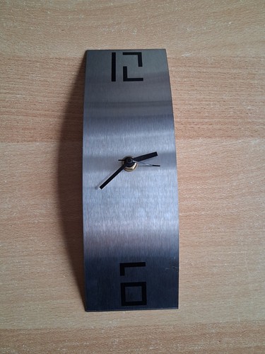 Gebogene wanduhr gingo - gebogene, wanduhr,