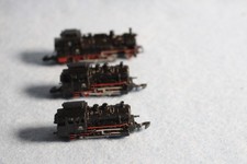 (BE0332) Märklin Mini-Club Spur Z 3x Dampflok Konvolut